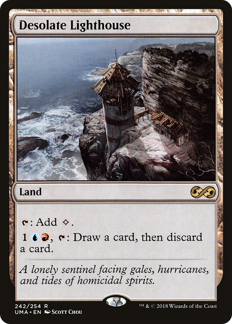 Magic: The Gathering - Desolate Lighthouse Foil - Ultimate Masters