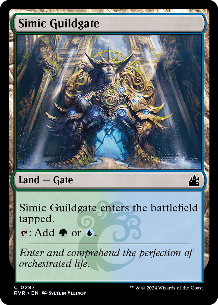 Magic: The Gathering - Simic Guildgate Foil - Ravnica Remastered