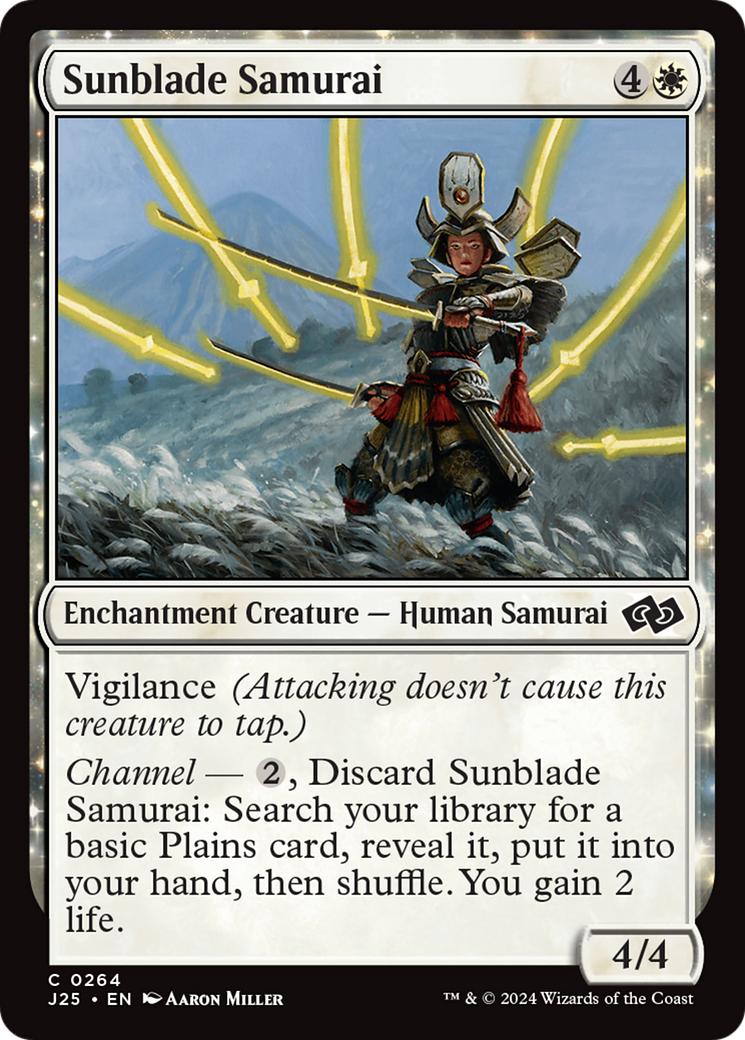 Magic: The Gathering - Sunblade Samurai - Foundations Jumpstart