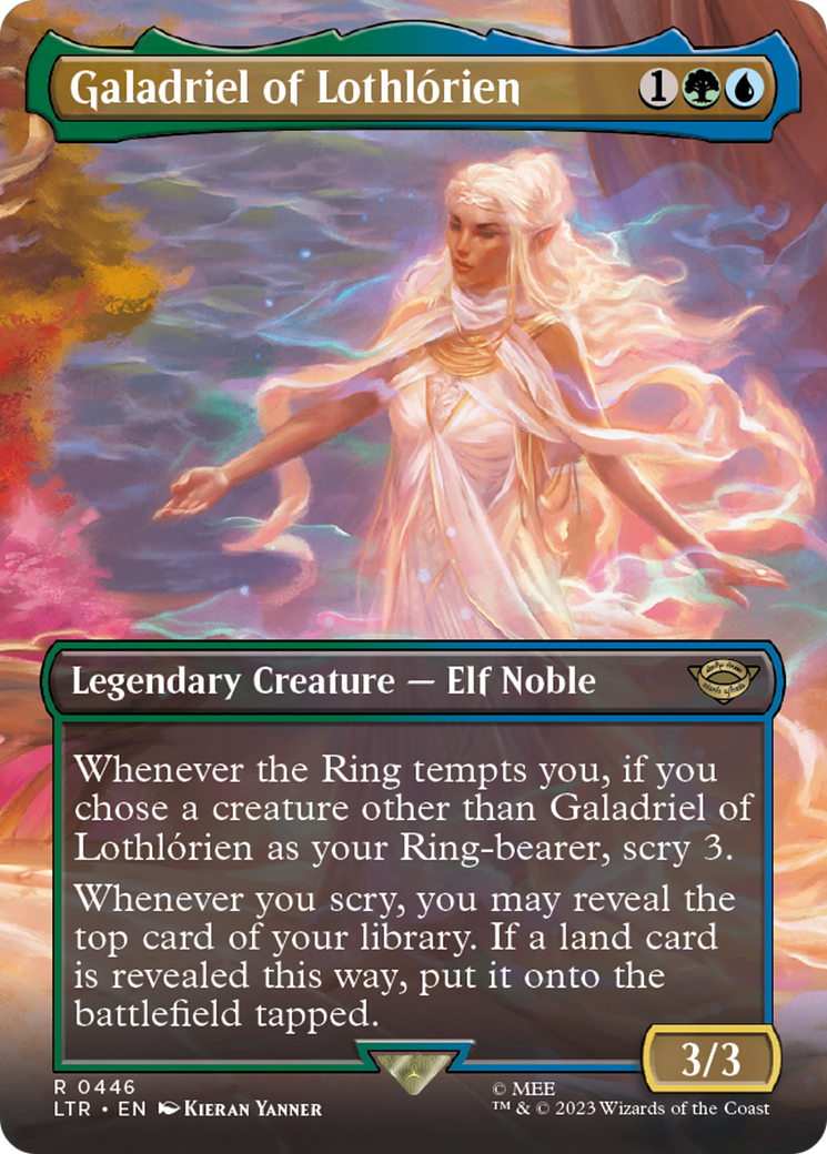Magic: The Gathering - Galadriel of Lothlórien Foil - The Lord of the Rings: Tales of Middle-earth