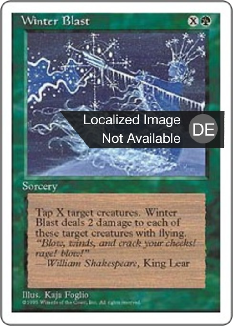Magic: The Gathering - Wintereinbruch - Fourth Edition