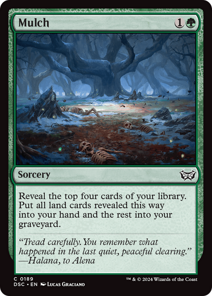 Magic: The Gathering - Mulch - Duskmourn: House of Horror Commander