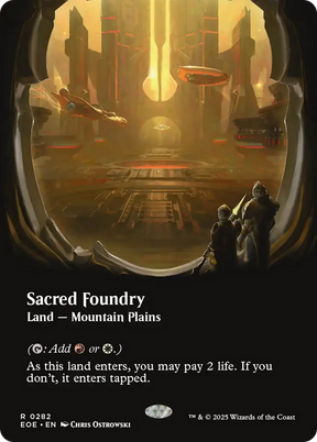 Magic: The Gathering - Sacred Foundry - Edge of Eternities