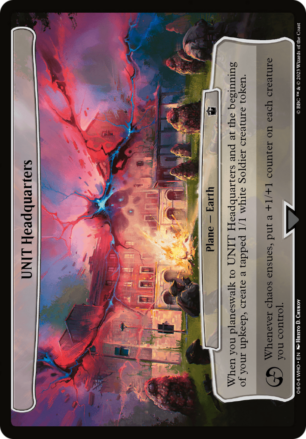 Magic: The Gathering - UNIT Headquarters - Doctor Who