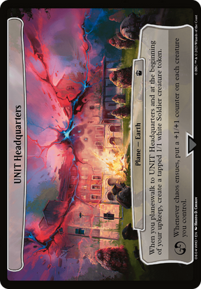 Magic: The Gathering - UNIT Headquarters - Doctor Who