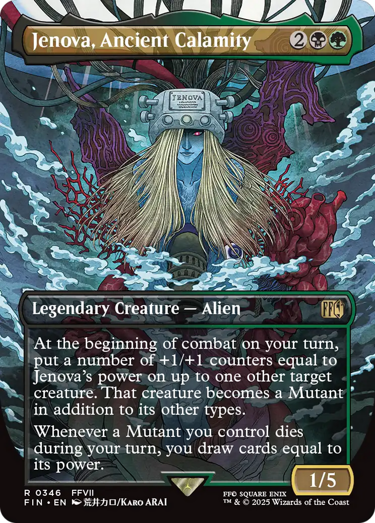 Magic: The Gathering - Jenova, Ancient Calamity Foil - Final Fantasy