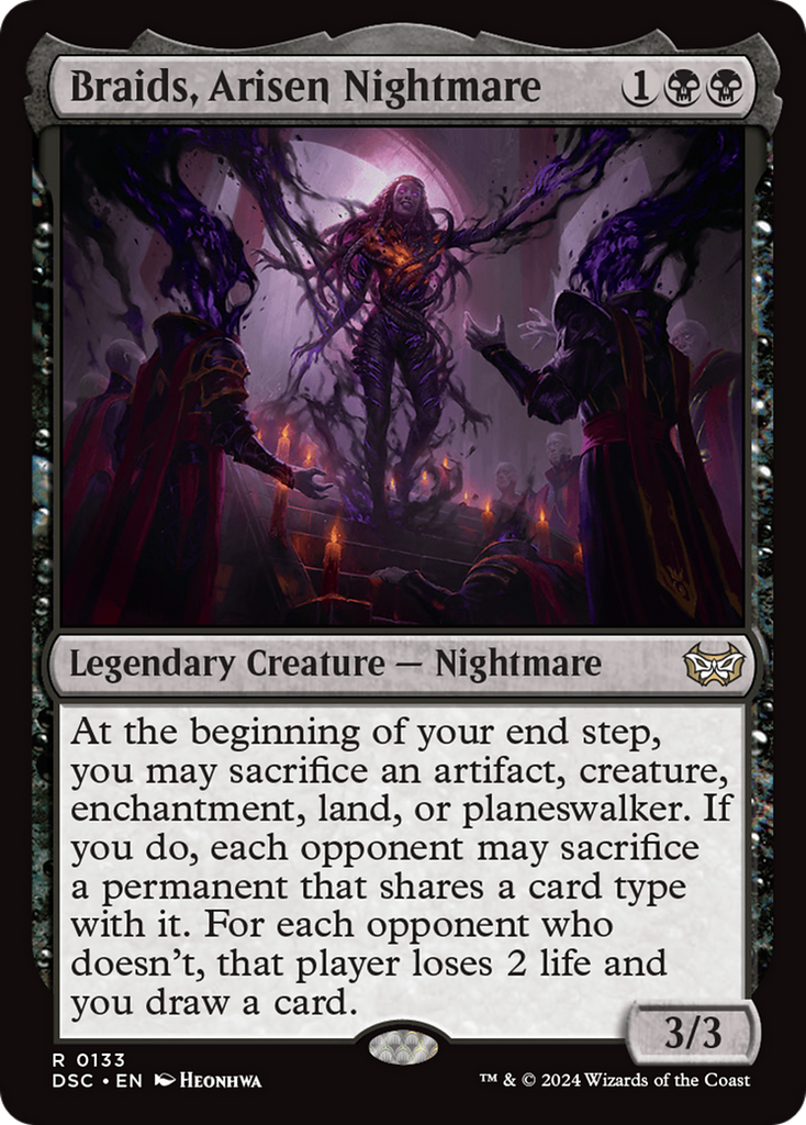 Magic: The Gathering - Braids, Arisen Nightmare - Duskmourn: House of Horror Commander