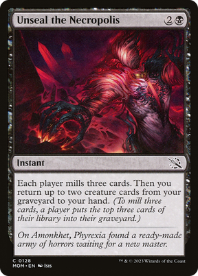 Magic: The Gathering - Unseal the Necropolis Foil - March of the Machine