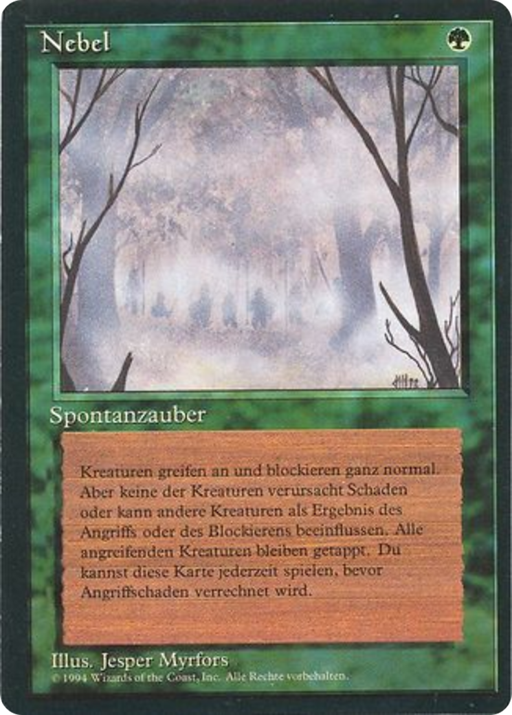 Magic: The Gathering - Nebel - Foreign Black Border