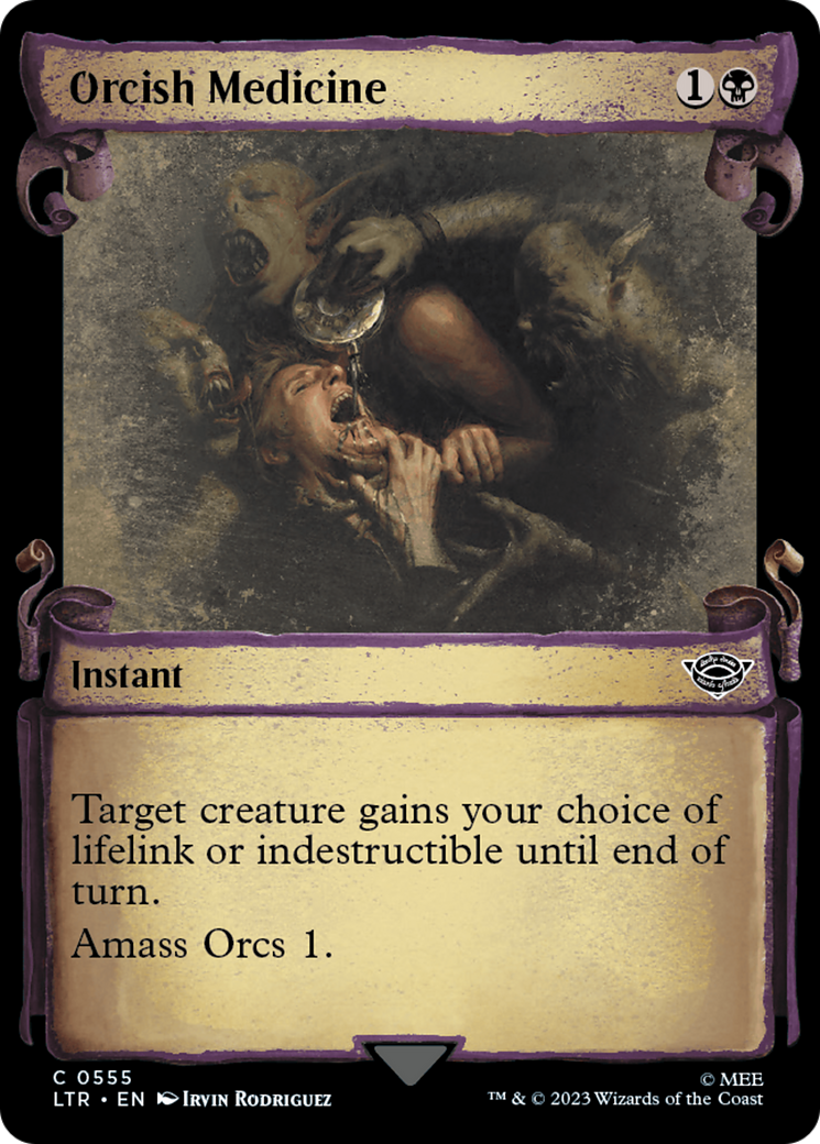 Magic: The Gathering - Orcish Medicine - The Lord of the Rings: Tales of Middle-earth