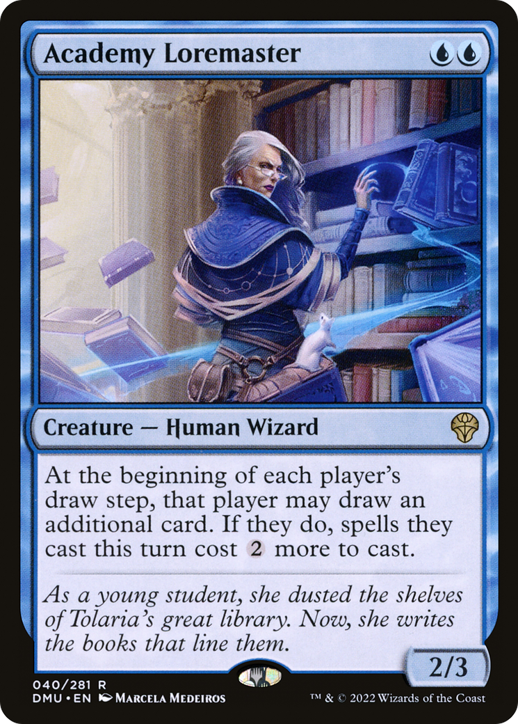 Magic: The Gathering - Academy Loremaster Foil - Dominaria United