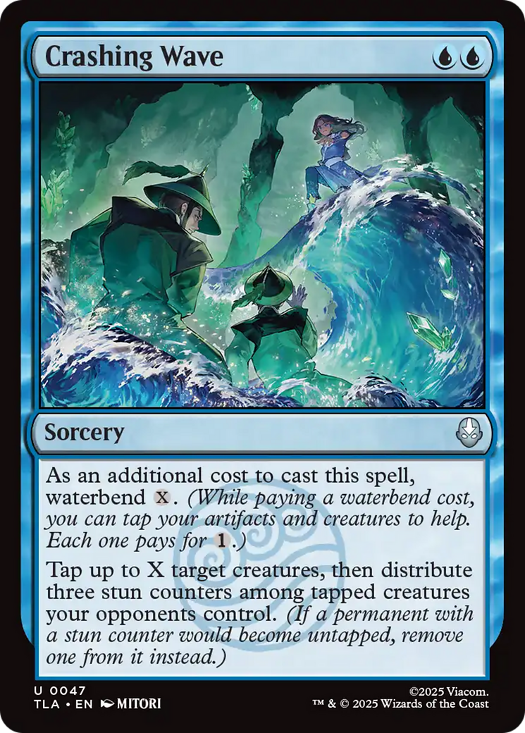 Magic: The Gathering - Crashing Wave - Avatar: The Last Airbender