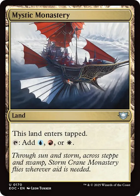 Magic: The Gathering - Mystic Monastery - Edge of Eternities Commander