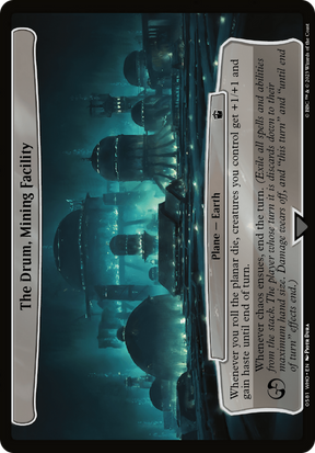 Magic: The Gathering - The Drum, Mining Facility - Doctor Who