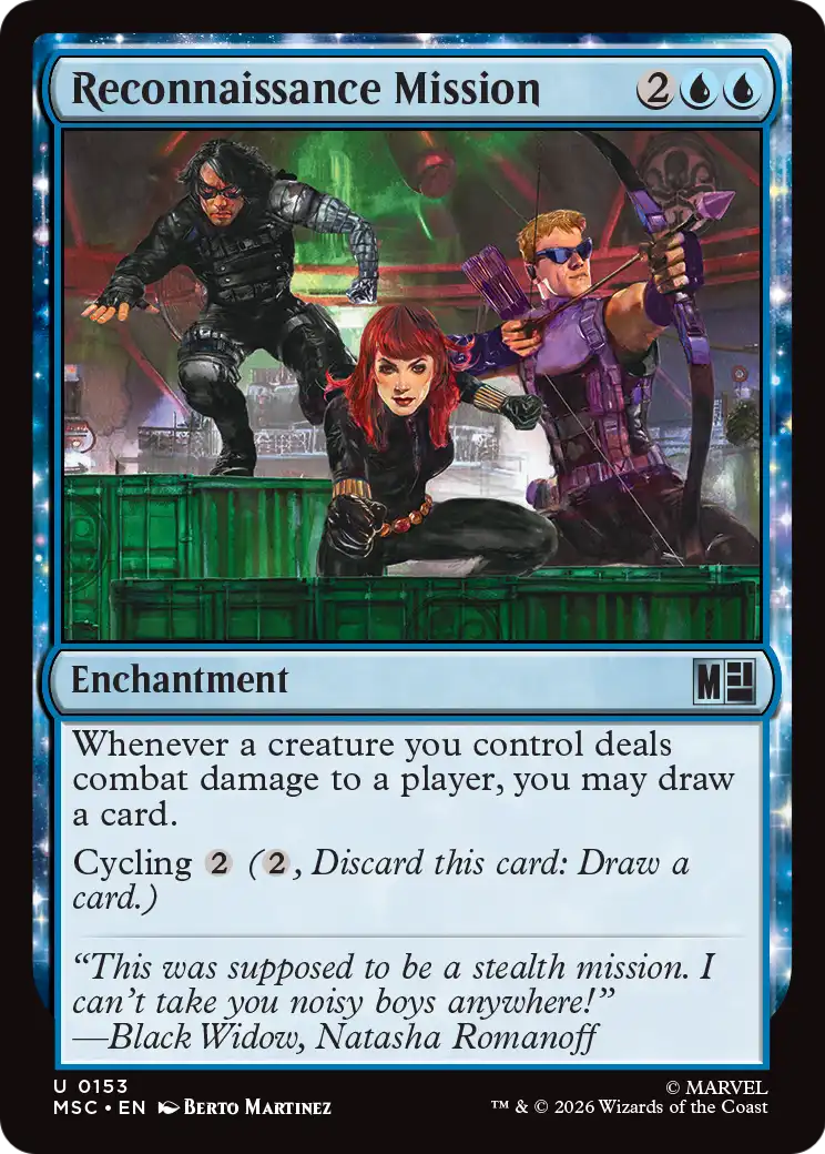 Magic: The Gathering - Reconnaissance Mission - Marvel Super Heroes Commander