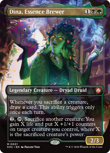 Magic: The Gathering - Dina, Essence Brewer Foil - Secrets of Strixhaven Commander
