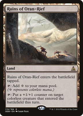 Magic: The Gathering - Ruins of Oran-Rief Foil - Oath of the Gatewatch