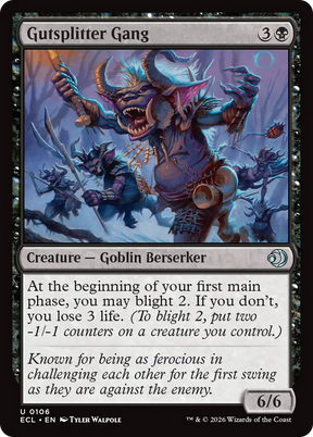 Magic: The Gathering - Gutsplitter Gang - Lorwyn Eclipsed
