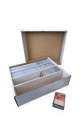 Allgemeiner Anbieter - Karton-Aufbewahrungsbox für ca. 4000 Sammelkarten