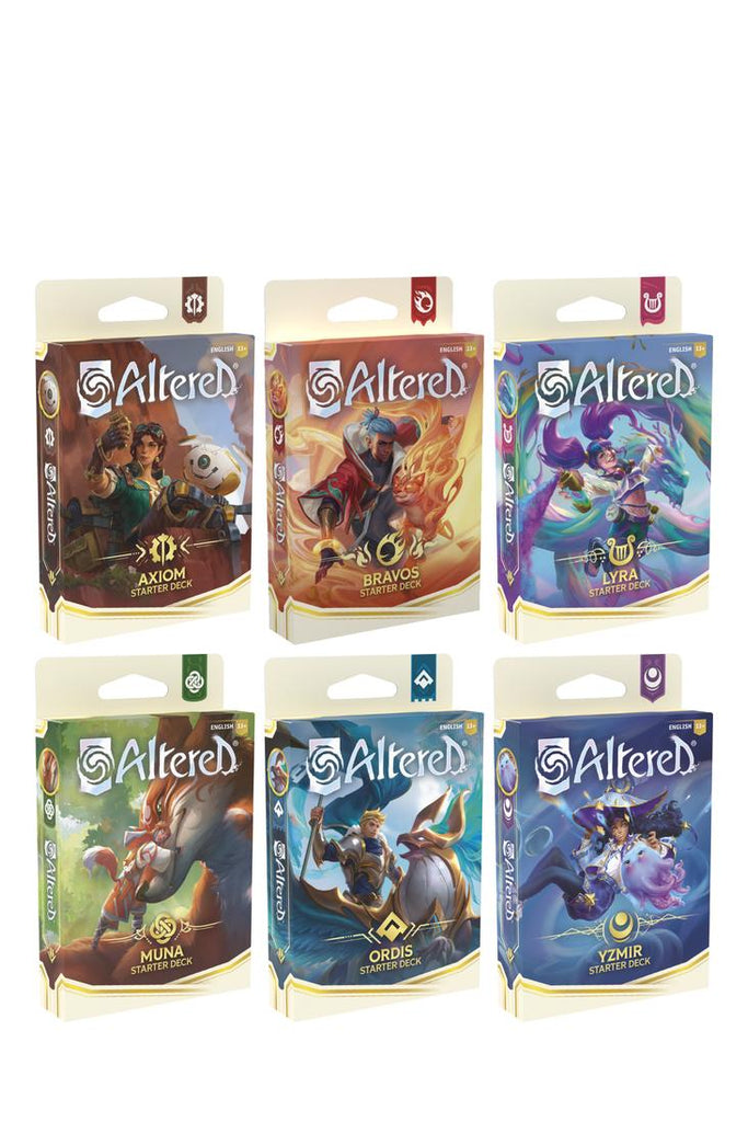 Altered - Beyond the Gates Alle 6 Starter Decks - Englisch