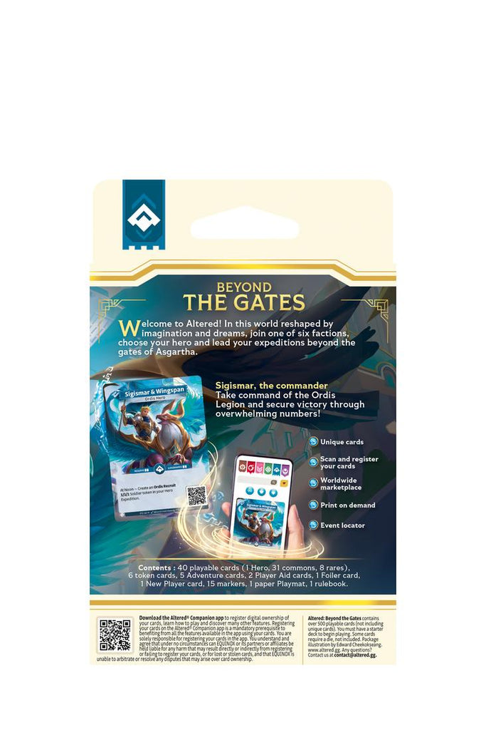 Altered - Beyond the Gates Ordis Starter Deck - Englisch