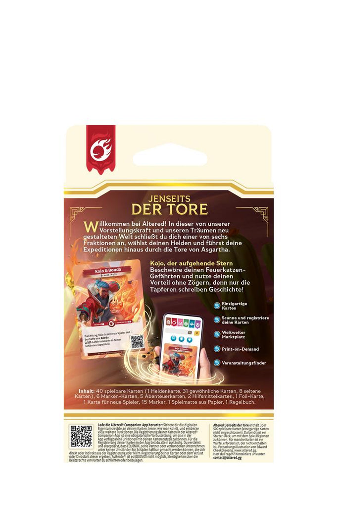 Altered - Jenseits der Tore Bravos Starter Deck - Deutsch