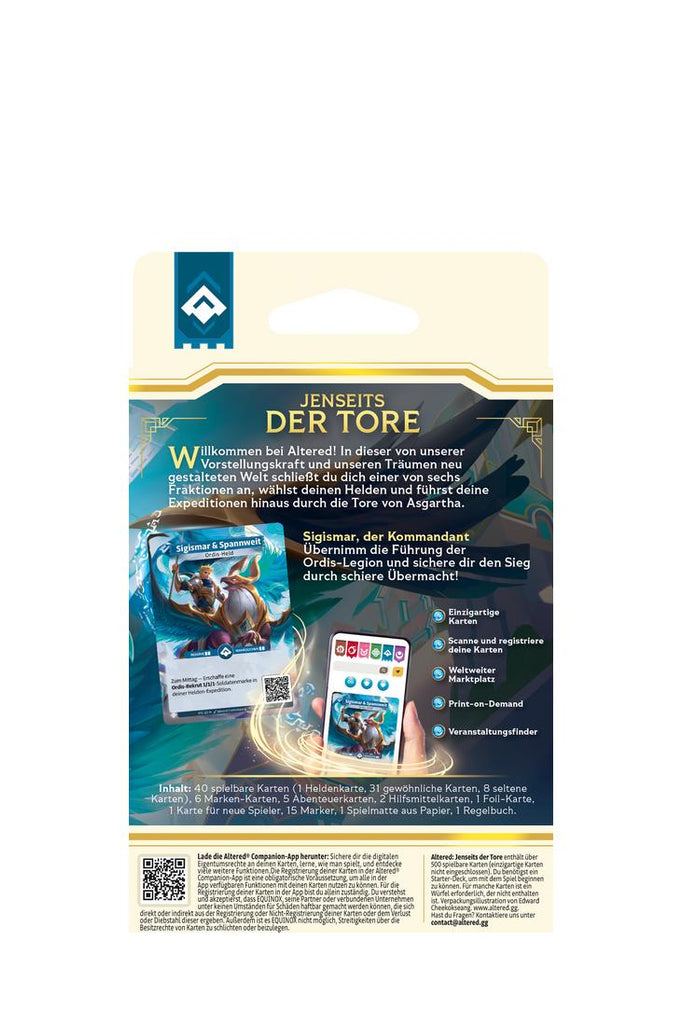 Altered - Jenseits der Tore Ordis Starter Deck - Deutsch