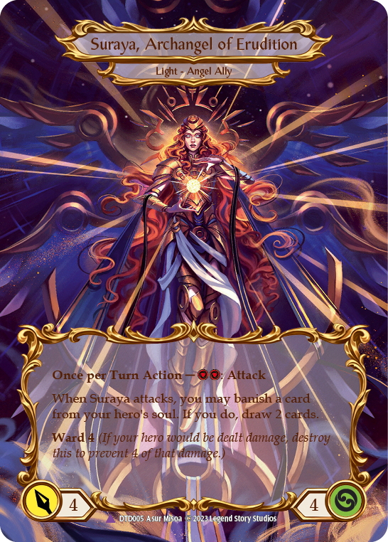 Flesh and Blood - Figment of Erudition // Suraya, Archangel of Erudition Marvel - Dusk till Dawn