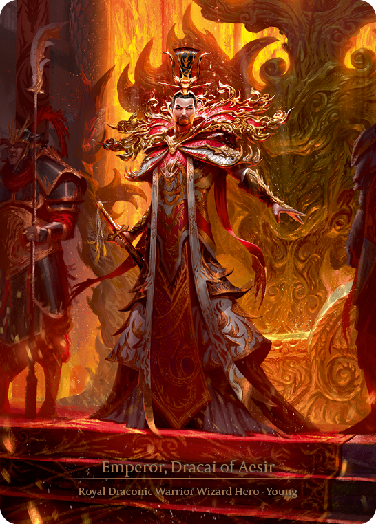 Flesh and Blood - Emperor, Dracai of Aesir Marvel - Dynasty