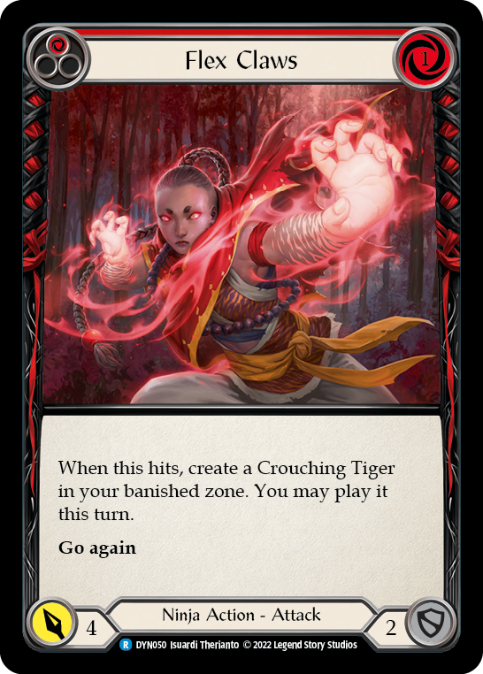 Flesh and Blood - Flex Claws (Red) - Dynasty