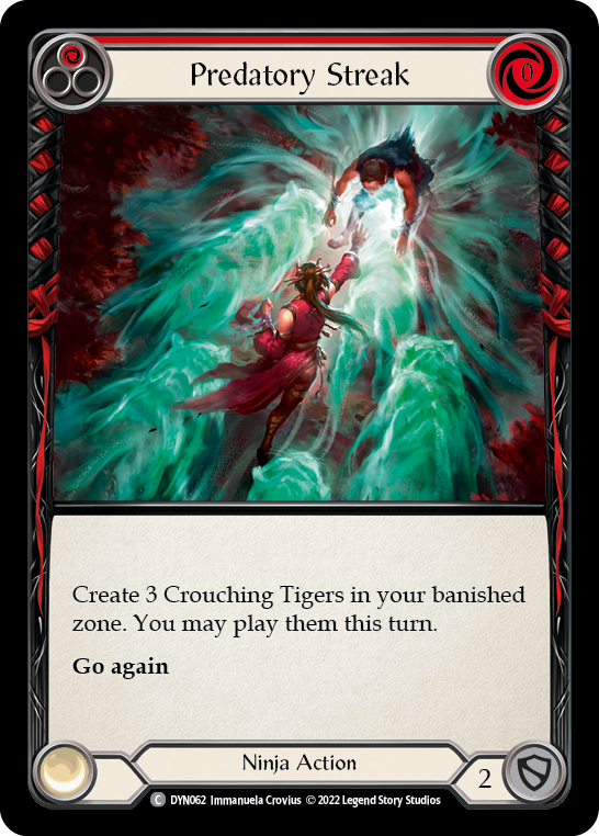 Flesh and Blood - Predatory Streak (Red) - Dynasty