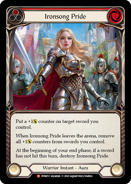 Flesh and Blood - Ironsong Pride Rainbow Foil - Dynasty