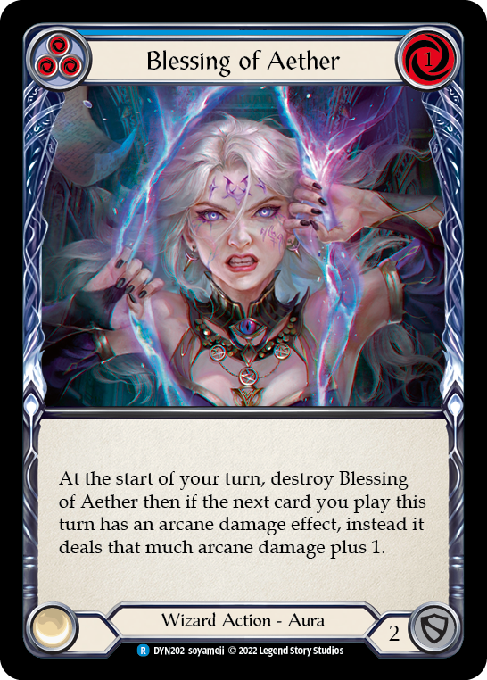 Flesh and Blood - Blessing of Aether (Blue) - Dynasty