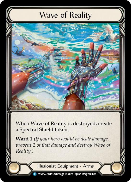 Flesh and Blood - Wave of Reality Rainbow Foil - Dynasty