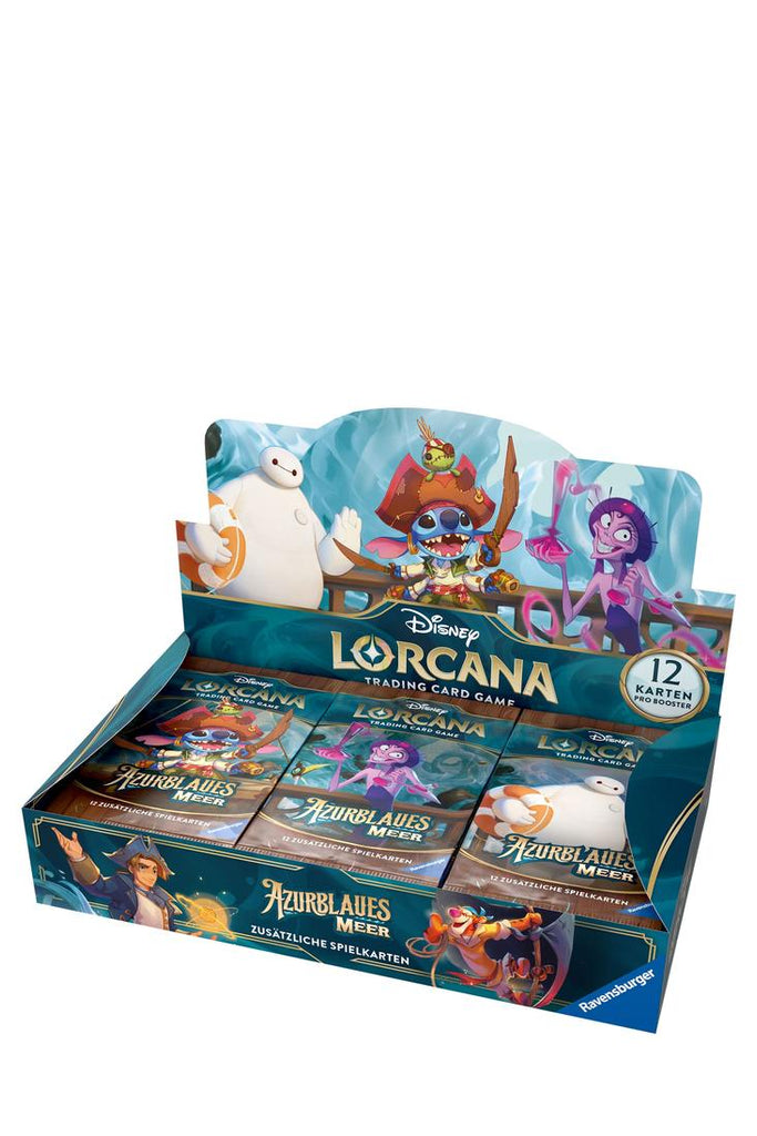 Disney Lorcana - Azurblaues Meer Booster Display - Deutsch