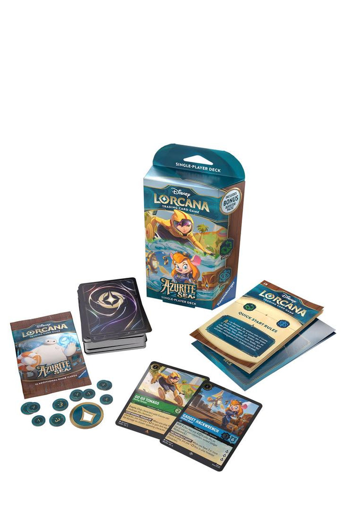 Disney Lorcana - Azurite Sea Beide Starter Decks - Englisch