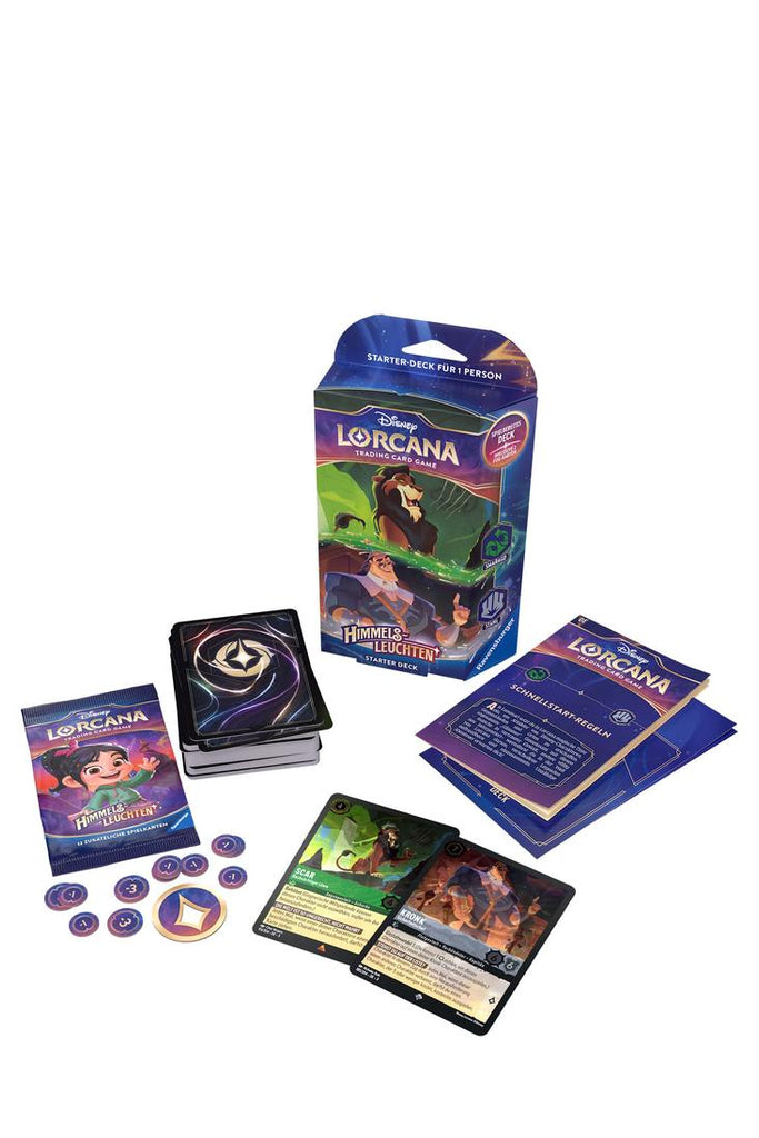 Disney Lorcana - Himmelsleuchten Beide Starter Decks - Deutsch