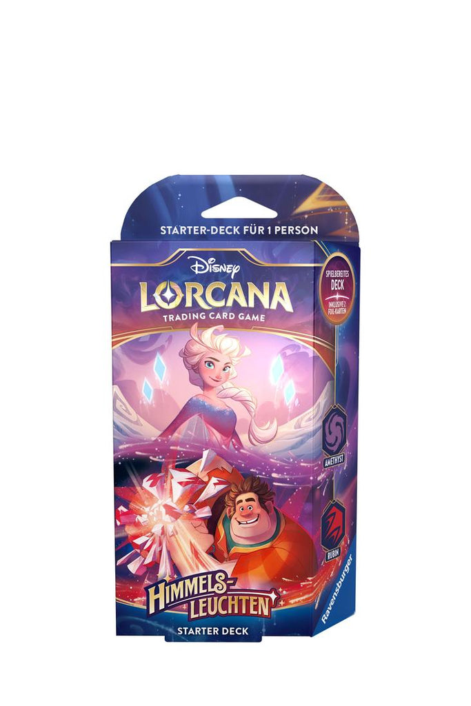 Disney Lorcana - Himmelsleuchten Elsa und Ralph Starter Deck - Deutsch