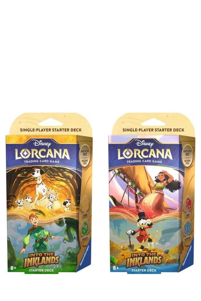 Disney Lorcana - Into the Inklands Beide Starter Decks - Englisch