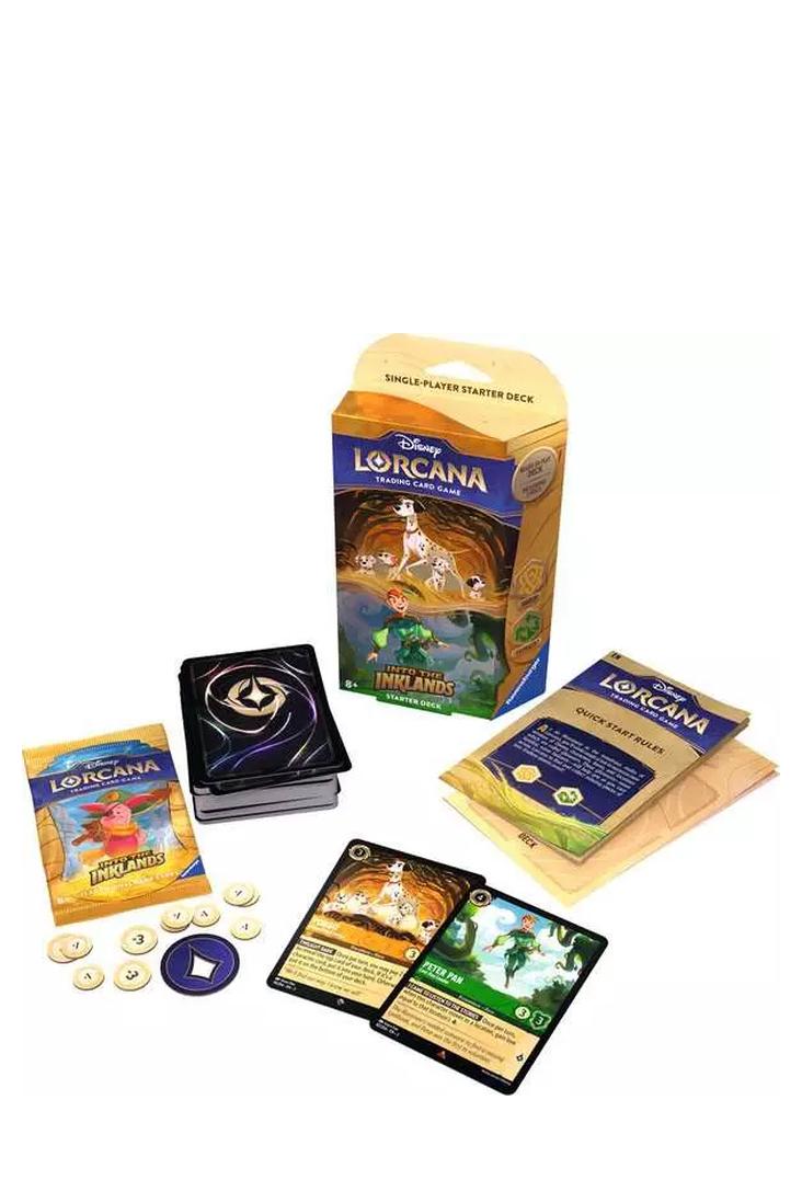 Disney Lorcana - Into the Inklands Pongo and Peter Pan Starter Deck - Englisch