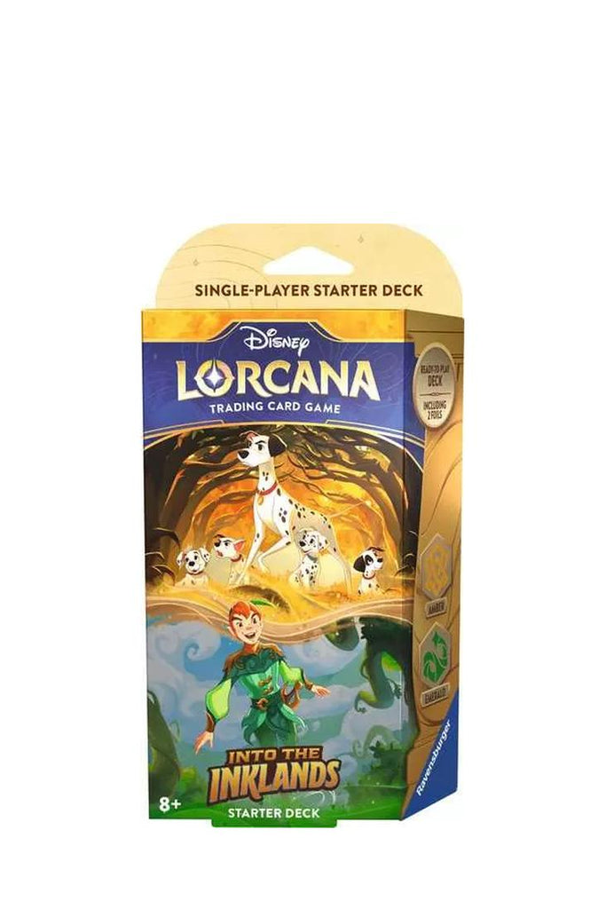 Disney Lorcana - Into the Inklands Pongo and Peter Pan Starter Deck - Englisch