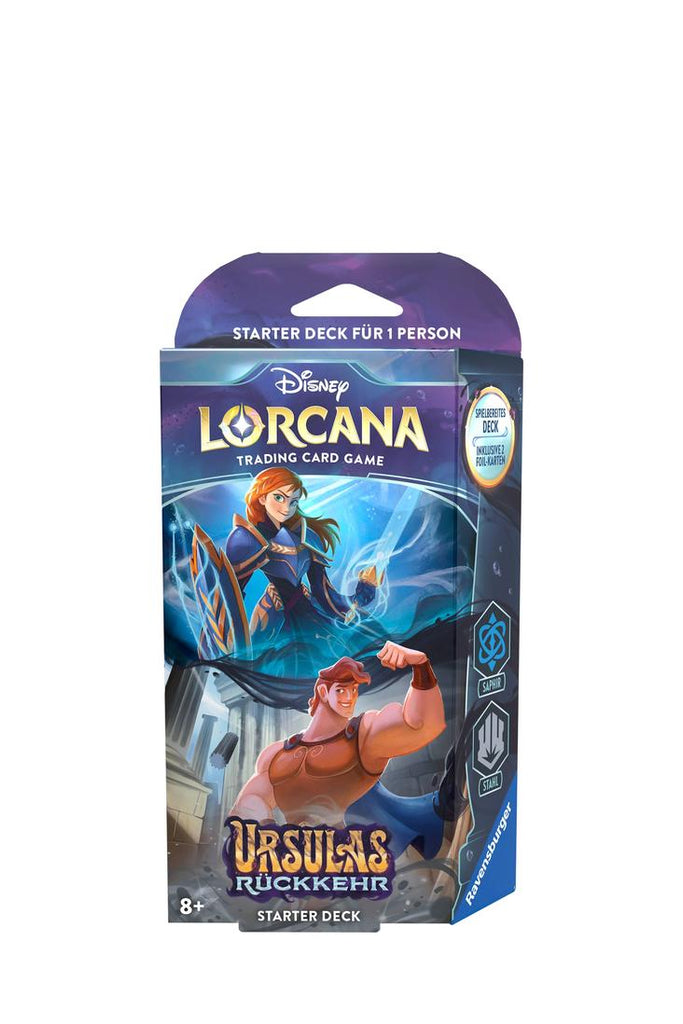 Disney Lorcana - Ursulas Rückkehr Anna und Hercules Starter Deck - Deutsch