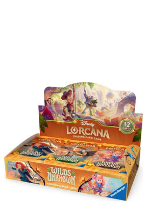 Disney Lorcana - Wilds Unknown Booster Display - Englisch