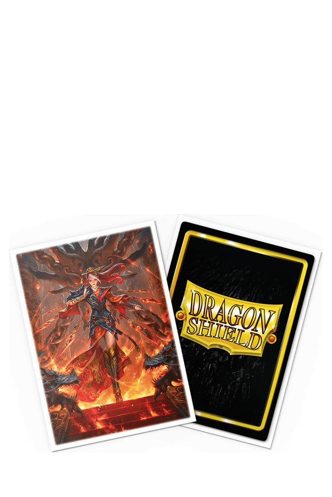 Dragon Shield - 100 Art Matte Sleeves Standardgrösse Flesh and Blood - Cindra