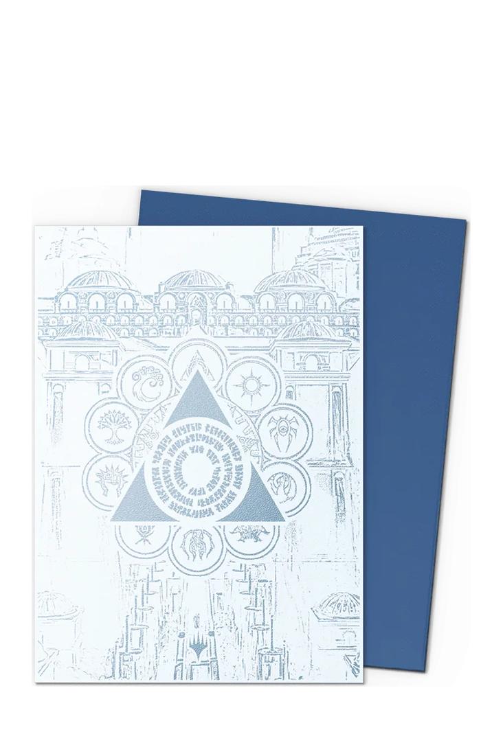 Dragon Shield - 100 Matte Dual Art Sleeves Standardgrösse - Guildpact Series Azorius Senate