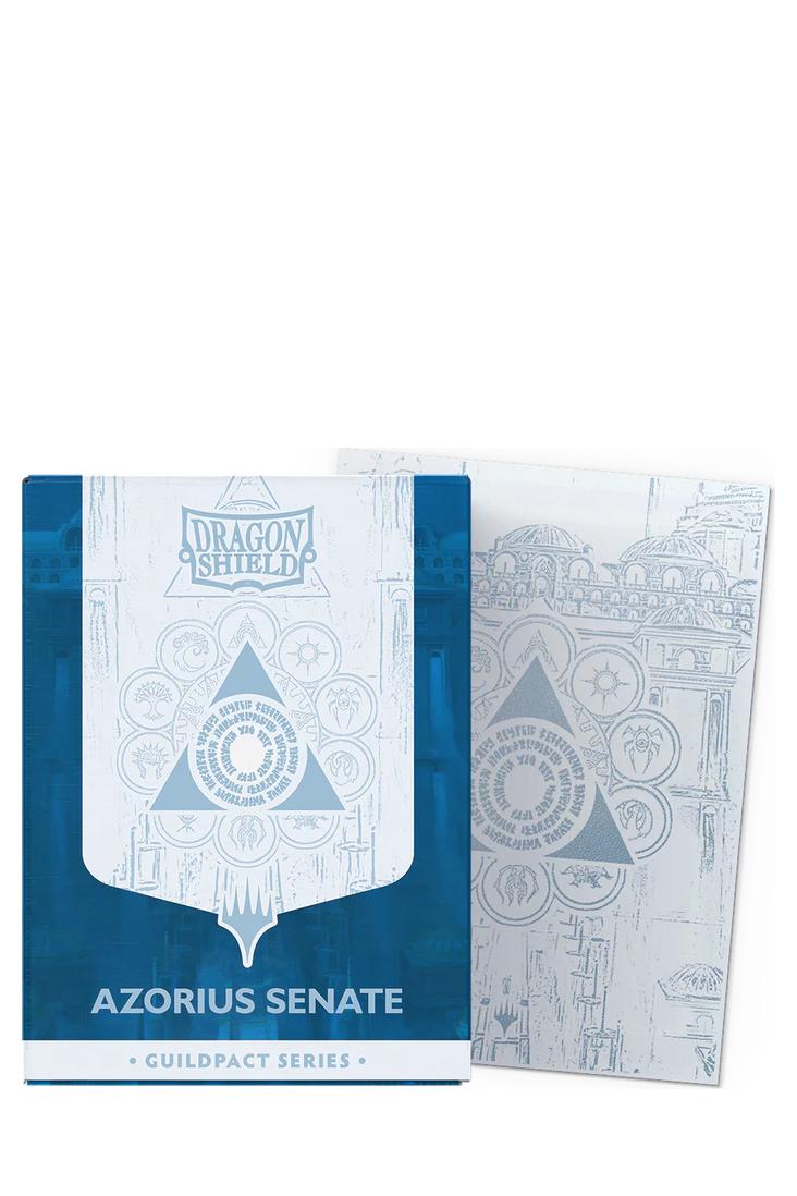 Dragon Shield - 100 Matte Dual Art Sleeves Standardgrösse - Guildpact Series Azorius Senate