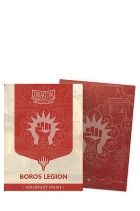 Dragon Shield - 100 Matte Dual Art Sleeves Standardgrösse - Guildpact Series Boros Legion