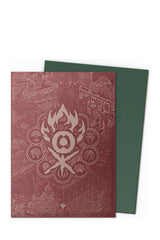 Dragon Shield - 100 Matte Dual Art Sleeves Standardgrösse - Guildpact Series Gruul Clans
