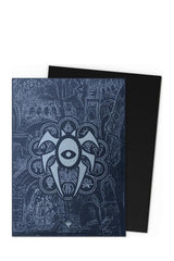 Dragon Shield - 100 Matte Dual Art Sleeves Standardgrösse - Guildpact Series House Dimir