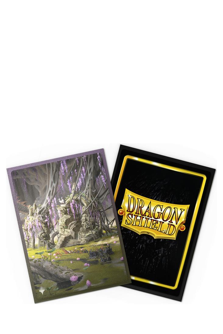 Dragon Shield - 100 Matte Dual Art Sleeves Standardgrösse - Landfall Series Verdant Catacombs
